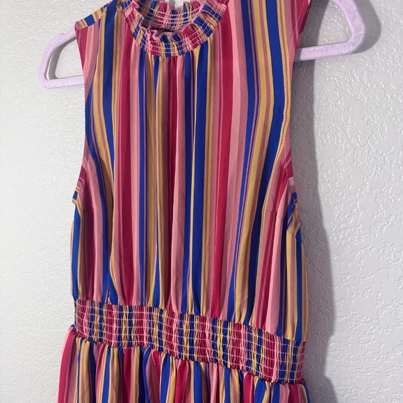 ModCloth Savor The Occasion Dress Striped Multicolor - Picture 6 of 6